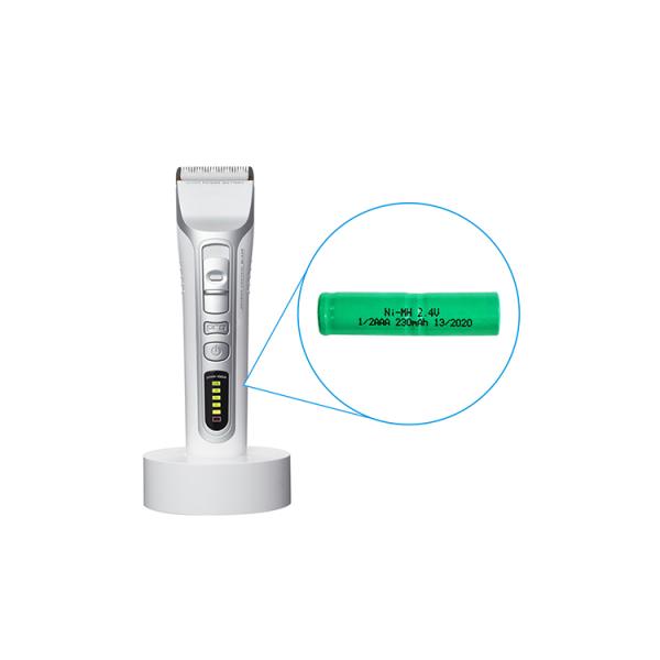 Storage Nickel Rechargeable Battery 2.4v 250mah Nimh Battery Pack for Hair clipper