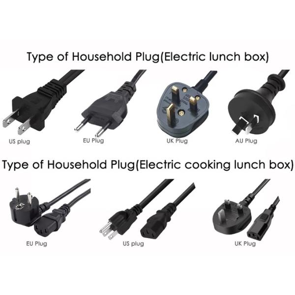 Electric Food Warmer Lunch Box 80w Heated Lunchbox For Adults 12/24/110V for Truck