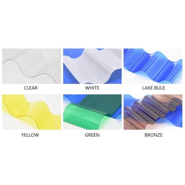 Customized Corrugated Plastic Roofing Sheets 0.8mm-3mm Thickness