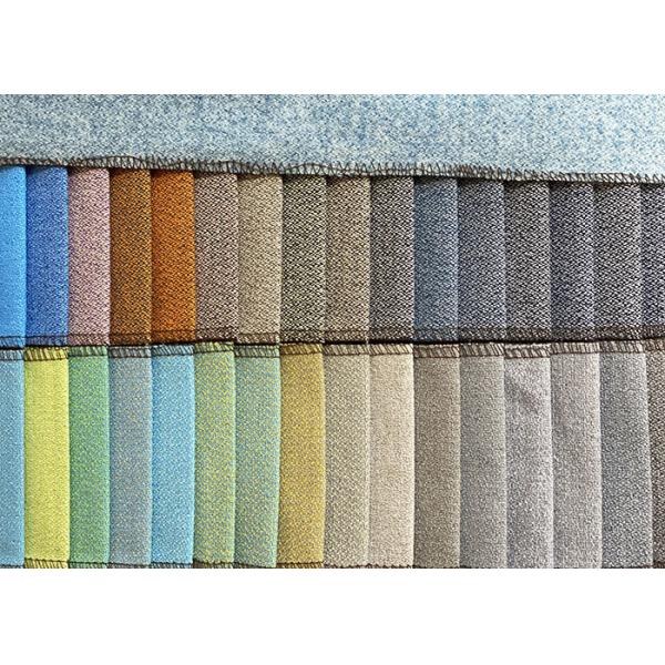Dyed Furniture Textile Fabric 240gsm Linen Polyester Textile
