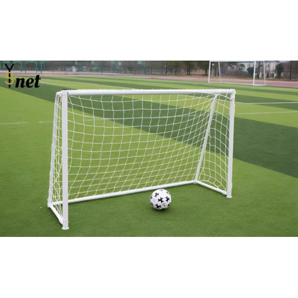 White Portable Football Nets 2.4MX1.5M Portable Soccer Goal OEM