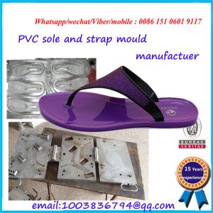 Commercial Colorful Flip Flop Mould With PVC Strap And EVA Sole