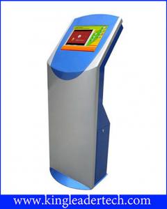 Quality 19 inch custom self service kiosk with customizable components like barcode scanner for sale