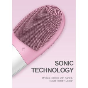 2021 Sonic Heating Silicone Cleansing Brush
