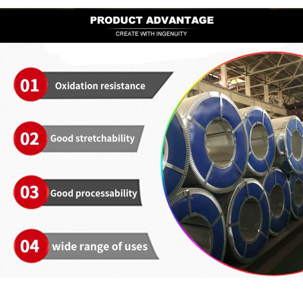 ASTM Cold rolled 0.23mm-3.5mm Dx51d SGCC Galvanized steel coils