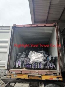 Quality Three Legged 60 Degree Lattice Angular Self Support Tower for sale