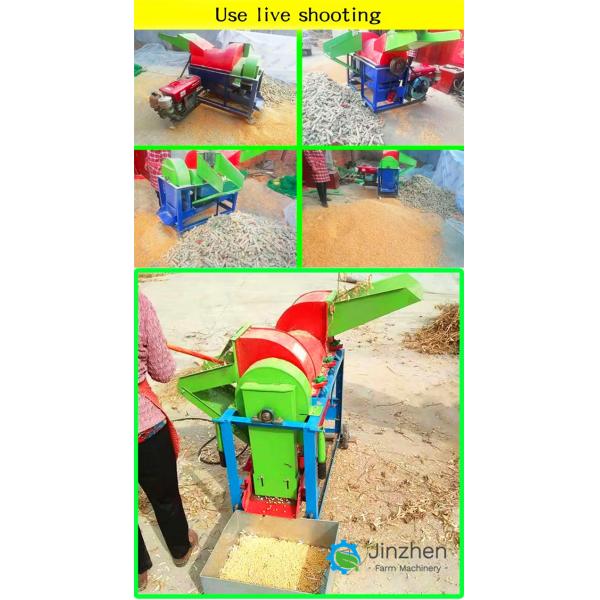 Diesel Engine Driven Grain Wheat Sorghum Rice Thresher Soybean Paddy Thresher Threshing Machine