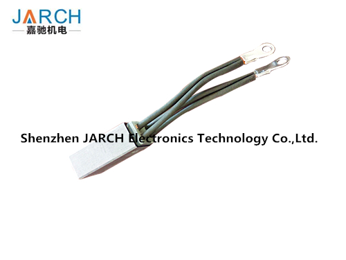 Electrographite Slip Ring Carbon Brush Replacement For Industrial DC Motor