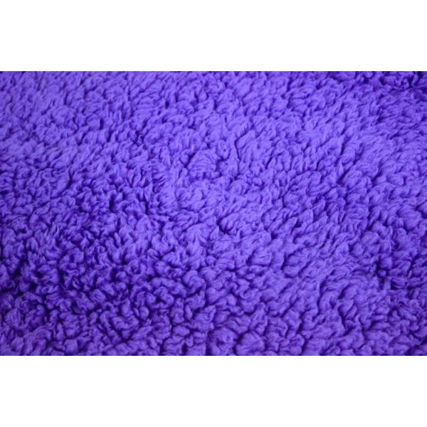 Solid Color Warm Sherpa Fabric By The Yard 220gsm For Hoodie