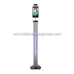 Face Recognition Attendance and Detection Infrared Temperature 8 Inch Screen
