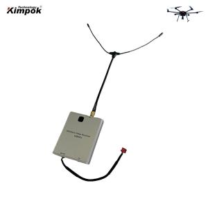 Quality High Sensitivity 8 Channel 500Mhz Video Receiver 40km Long Range Wireless Video Link for Drone Transmission for sale