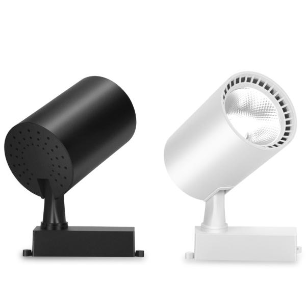 2 Phase LED COB Ceiling Mounted Track Lighting Replace Halogen Lamps AC220V