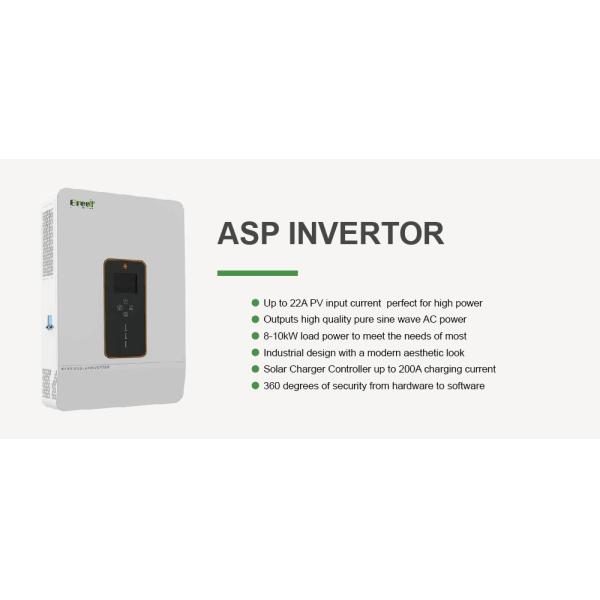 10kw Inverter 48v Lithium Battery System With Solar Inverter Hybrid