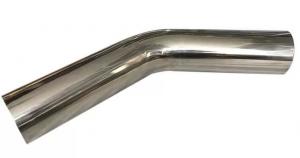China 1.2mm Stainless Steel Exhaust Bends 2 Inch 180 Degree Exhaust Elbow on sale