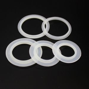 OEM Silicone Rubber Sealing Washer , Leak Proof Custom Rubber Gasket