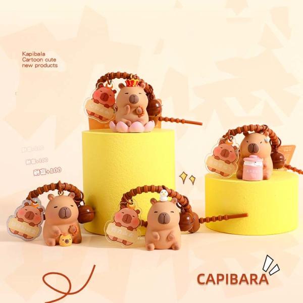 Adorable Cartoon Keychain For Kids Party Favors Tastless And BPA Free