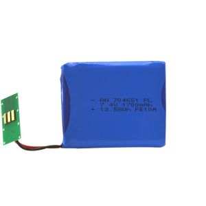 China ROSH 13Wh 1700mAh 2S 7.4 V Lipo Battery on sale