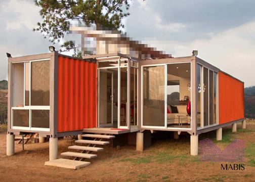 Buy Custom Made Prefab Container Homes Luxury Shipping Container House at wholesale prices
