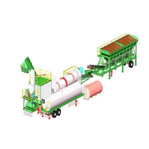 Quality 20TPH to 120TPH Continuous Asphalt Mixing Plant / Asphalt Drum Mixers for sale