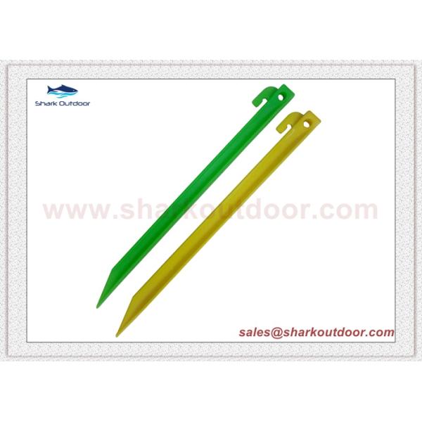 Outdoor Camping and hiking gear eco friendly PP or ABS awning peg