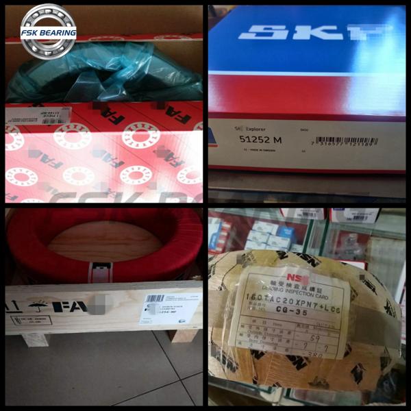 Large Size 511/600 F One Direction Thrust Ball Bearing 600*710*85mm For Metallurgical Steel Plant