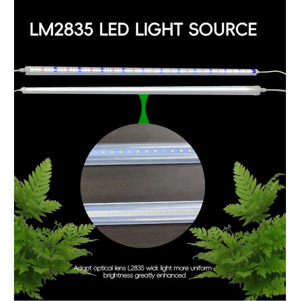 Vertical Greenhouse Farming LED Grow Light Tubes 220V T8 T10 T12 4FT 18W 25W 36W 48W For Veg Bloom