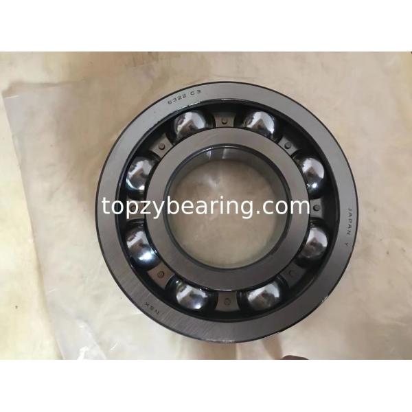 NSK brand Chrome Steel Size 110x240x50mm Deep Groove Ball Bearing 6322C3 6322 ZZ 6322 2RS