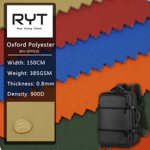 China 100% Polyester PU Coated Oxford Fabric Composited Knitted Bottom on sale