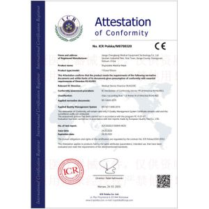 GUOZHONG INTERNATIONAL LIMITED Certifications