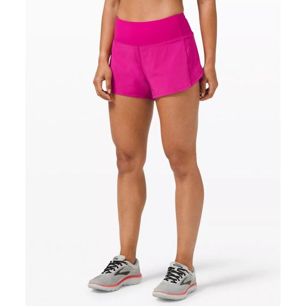 Women'S Work Out Shorts Zipper Phone And Key Pocket On Back Waist Band