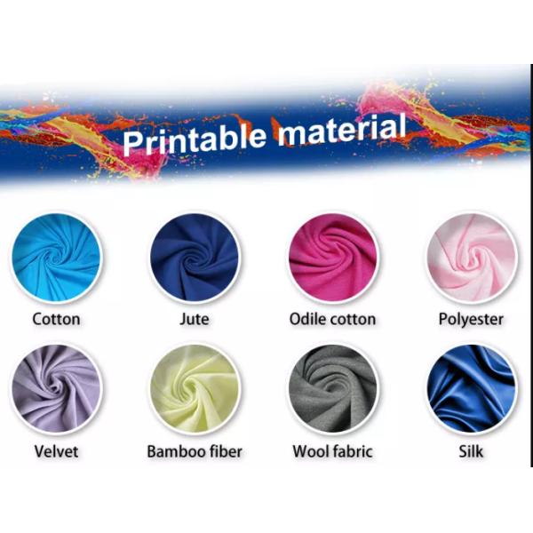 Direct Print Digital Garment Printer , Tee Shirt Printing Machine With 8 Ricoh GH2220 Printheads