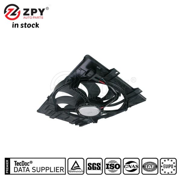 ZPY 7E0121205J Electric Fan With Wind Collector For Audi Q2 6Q Volkswagen Polo 6C