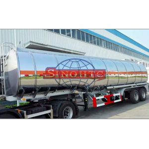 55000 Cubic Meter Tank Semi Trailer Strong Aluminium Alloy Marerial
