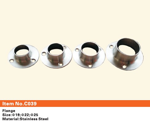 C039 Furniture connecting fittings:Flange