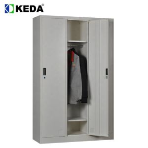 Quality 1200mm Wide 0.194 CBM Metal Wardrobe Cabinet for sale