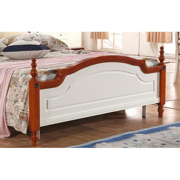 Latest European Mediterranean Style Bedroom Furniture Ivory Wood Double Bed Designs