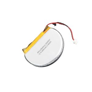 Stable 3.7 V 800mAh Rechargeable Battery Round Custom LiPo Battery Pack