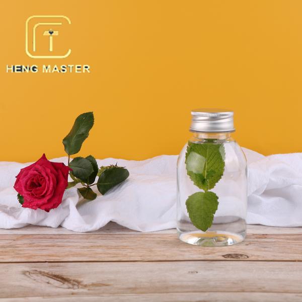 250ml Milk Tea Drink Bottle 8 Oz Plastic Juice Bottles With Caps