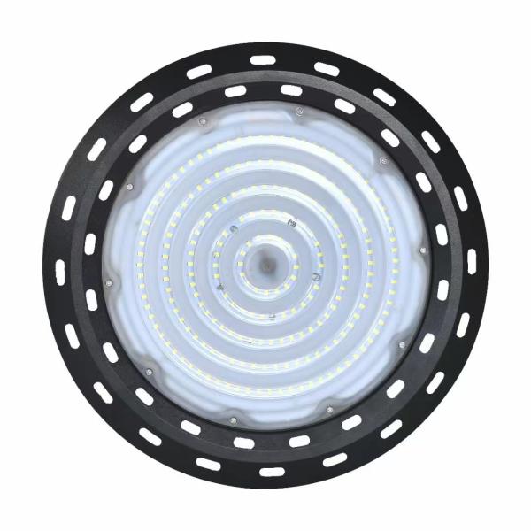 Round 100w Led Ufo High Bay Light AC100-277V LM80 For Aviation Hangars