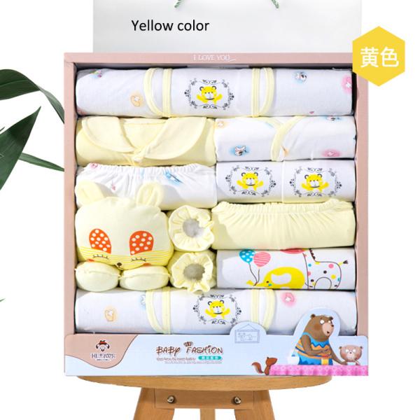 Golden supplier 100% cotton baby clothings gift clothes box newborn new born baby gift set