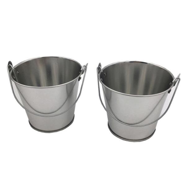 Popcorn Metal Wine Bucket 5 Gallon Galvanized Bucket With Lid