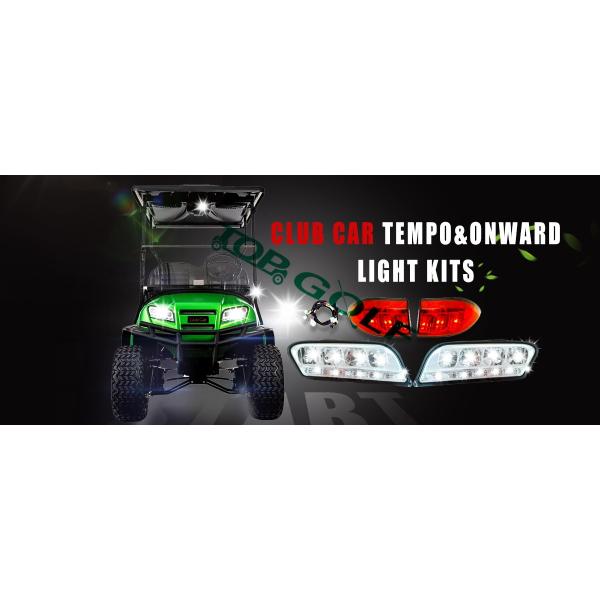 Tempo Onward Club Car 12 Volt Street Legal Light Kit