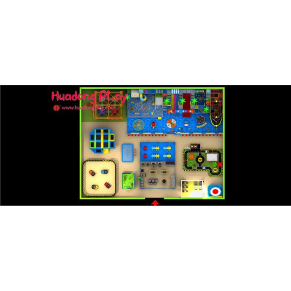 Trampoline Soft Play Area Indoor Playground Equipment Slide type120 CBM Creative