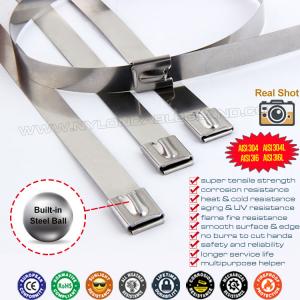 Quality Self-locking Cable Ties (Tie Wraps, Cable Straps) Stainless Steel Version 304/316/316L for sale