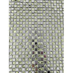 Mixed Goldleaf Mosaic Glass Wall Tile 300x300mm Shining Surface