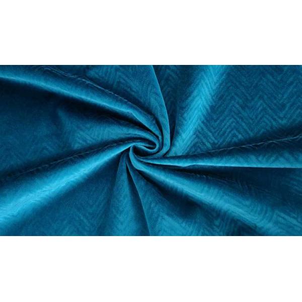 Luxury Hotel Grade Sofa Fabric Material Polyester Velvet Textile Rich Colors
