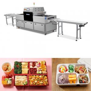 Ready Meal Map Packaging Equipment Full Automatic Food Packing Machine