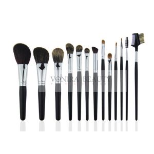 Luxury Fluffy Natural Hair Makeup Brushes Basic Beauty Brush Kit