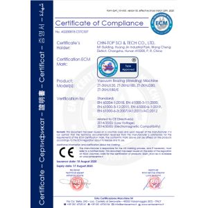 CHN-TOP SCI&TECH CO., LTD. Certifications