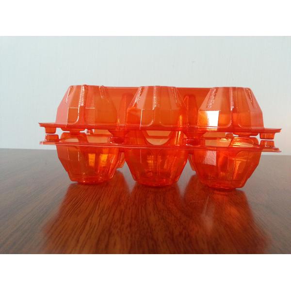 egg trays with 6 holes